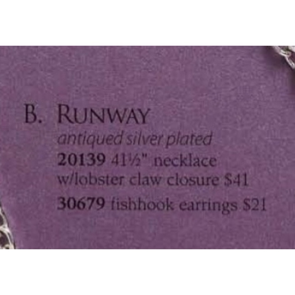 Premier Designs RUNWAY 41.5" necklace.  EUC. #149 - Picture 5 of 5